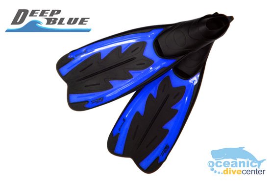 Deep Blue Snorkel Fins